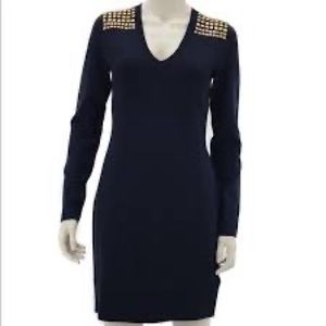 Michael Michael Kors Dresses Michael Kors Midnight Blue Long Sleeve Dress Med